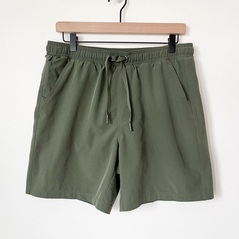 VRST‎ All In Green 7" Shorts Boxer Brief Liner Mens Medium